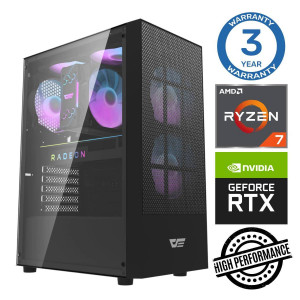 INTOP Ryzen 7 8700F 32GB DDR5 500SSD M.2 NVME RTX3060 12GB no-OS
