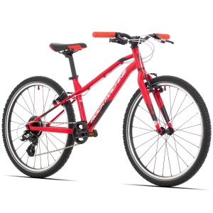 Pusaudžu velosipēds Rock Machine Thunder 24 VB (III) sarkans (Rata izmērs: 24, Rāmja izmērs: 12.5) Pusaudžu velosipēds Rock Machine Thunder 24 VB (III) sarkans (Rata izmērs: 24, Rāmja izmērs: 12.5)