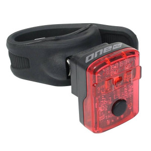 Velosipēda aizmugurējais lukturis Rock Machine R.Light 30 USB Black/Grey Velosipēda aizmugurējais lukturis Rock Machine R.Light 30 USB Black/Grey