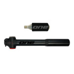 Velosipēda mini pumpis Rock Machine M.Pump 90 Black Velosipēda mini pumpis Rock Machine M.Pump 90 Black