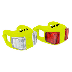 Velosipēdu lukturu komplekts Rock Machine S.Light 05 Green Velosipēdu lukturu komplekts Rock Machine S.Light 05 Green