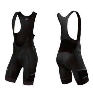 Velo šorti Rock Machine Pro Liner BIB, melna, L Velo šorti Rock Machine Pro Liner BIB, melna, L