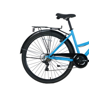 Pilsētas velosipēds Bisan 28 Smile zils/melns (17)