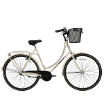 Pilsētas velosipēds Bisan 28 Paradise (PR10010417) bēšs/melns (21)