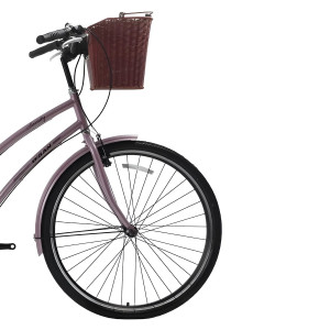 Pilsētas velosipēds Bisan 28 Serenity S (PR10010420) rozā/melns (19)