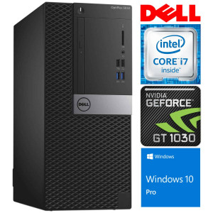 DELL 5050 MT i7-7700 16GB 128SSD M.2 NVME+1TB GT1030 2GB WIN10Pro
