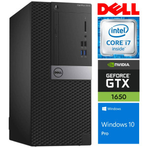 DELL 5050 MT i7-7700 16GB 1TB SSD M.2 NVME GTX1650 4GB WIN10Pro