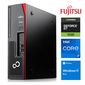 Fujitsu D738 SFF i7-9700 16GB 1TB SSD M.2 NVME GT1030 2GB WIN11Pro