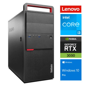 Lenovo M800 Tower i3-6100 8GB 512SSD+1TB RTX3050 6GB WIN10Pro